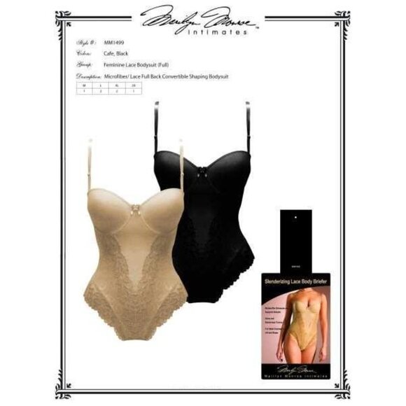 Marilyn Munroe Bodyshaper Briefer Teddy - Picture 8 of 8